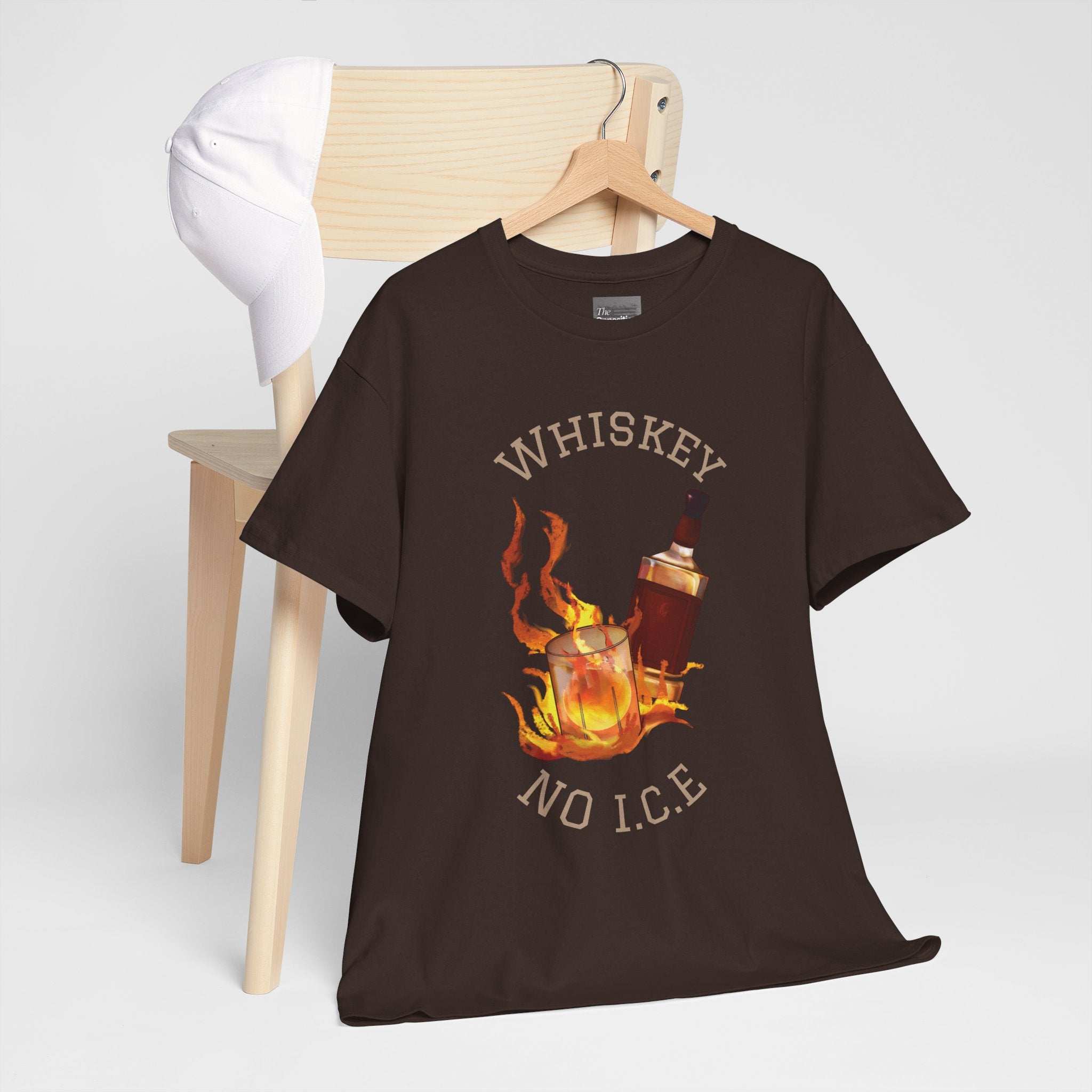 Whiskey No I.C.E, No Apologies Unisex Tee