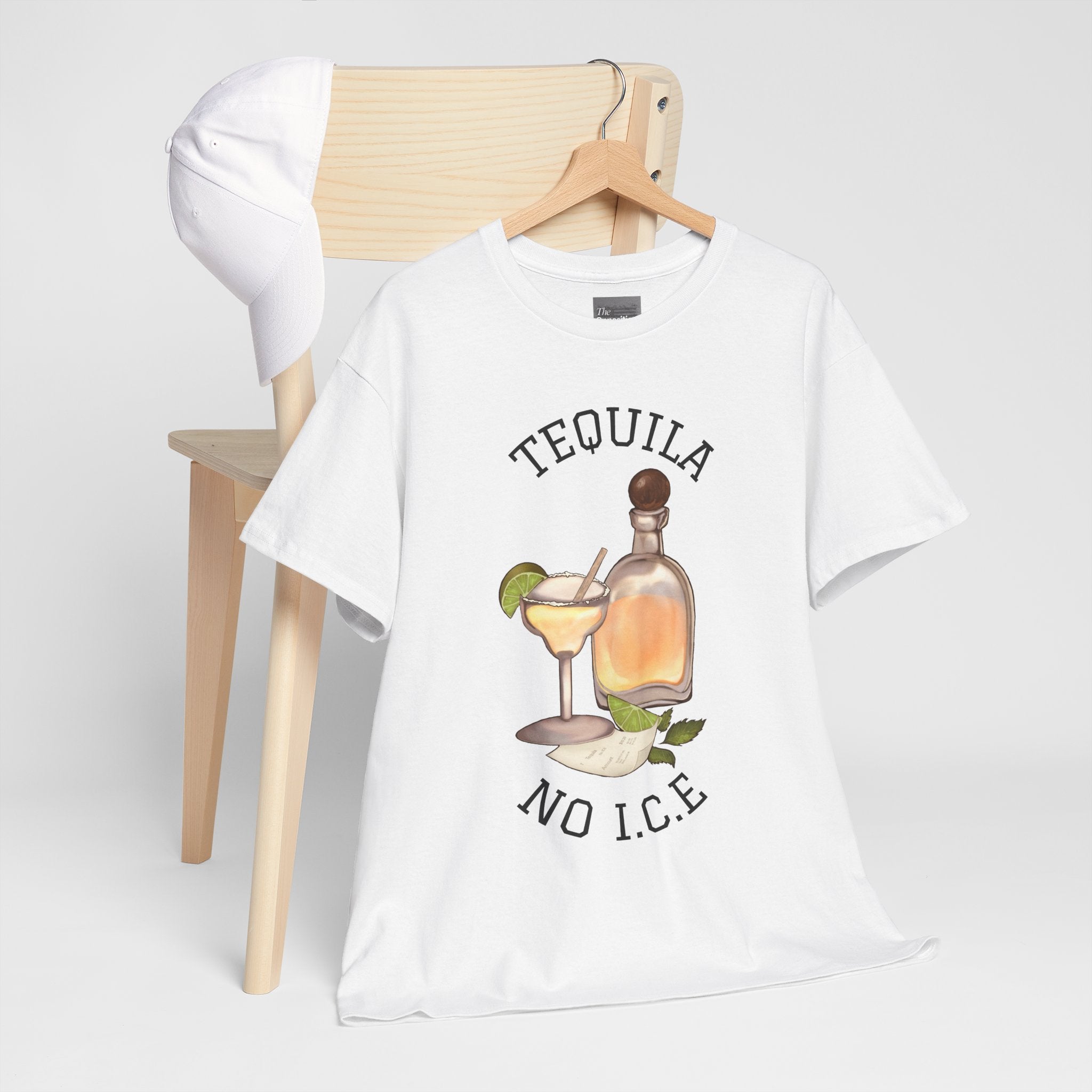 Tequila No I.C.E, No Apologies Unisex Tee