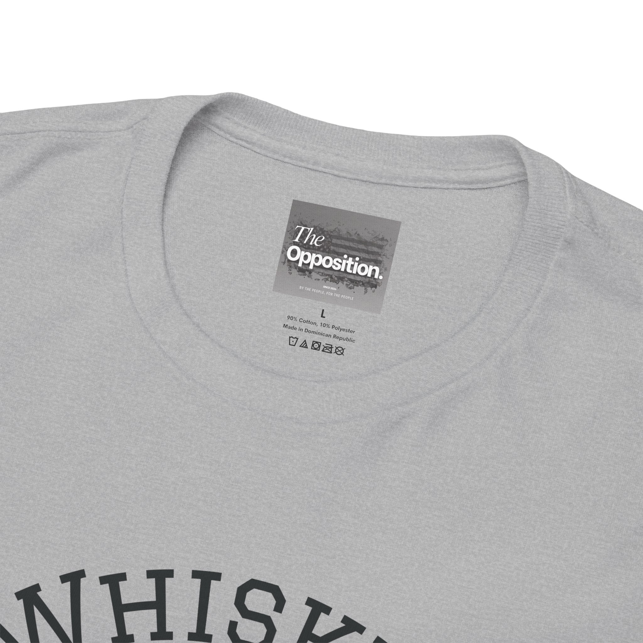 Whiskey No I.C.E, No Apologies Unisex Tee