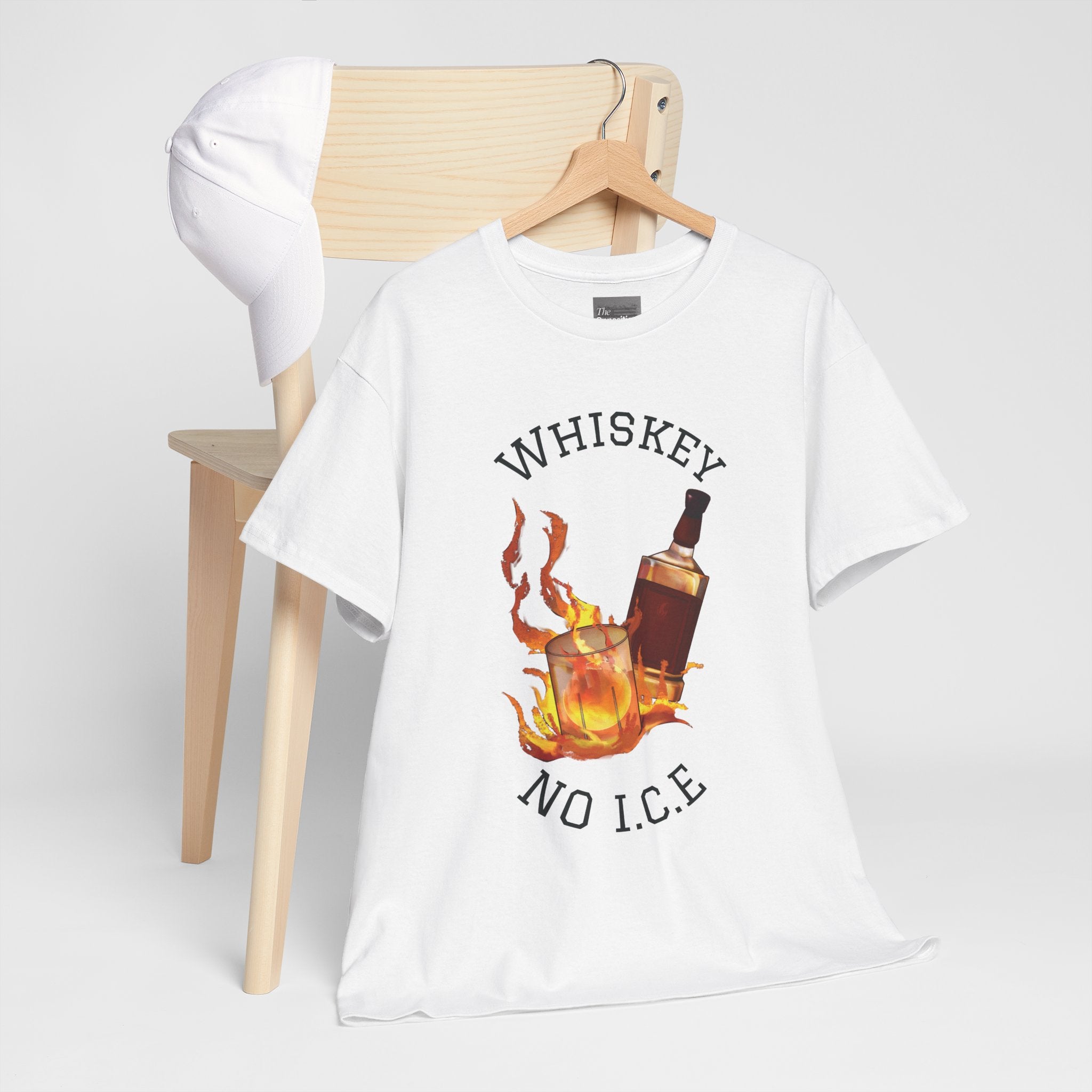 Whiskey No I.C.E, No Apologies Unisex Tee