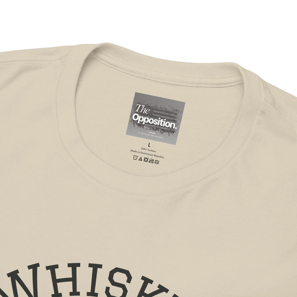 Whiskey No I.C.E, No Apologies Unisex Tee