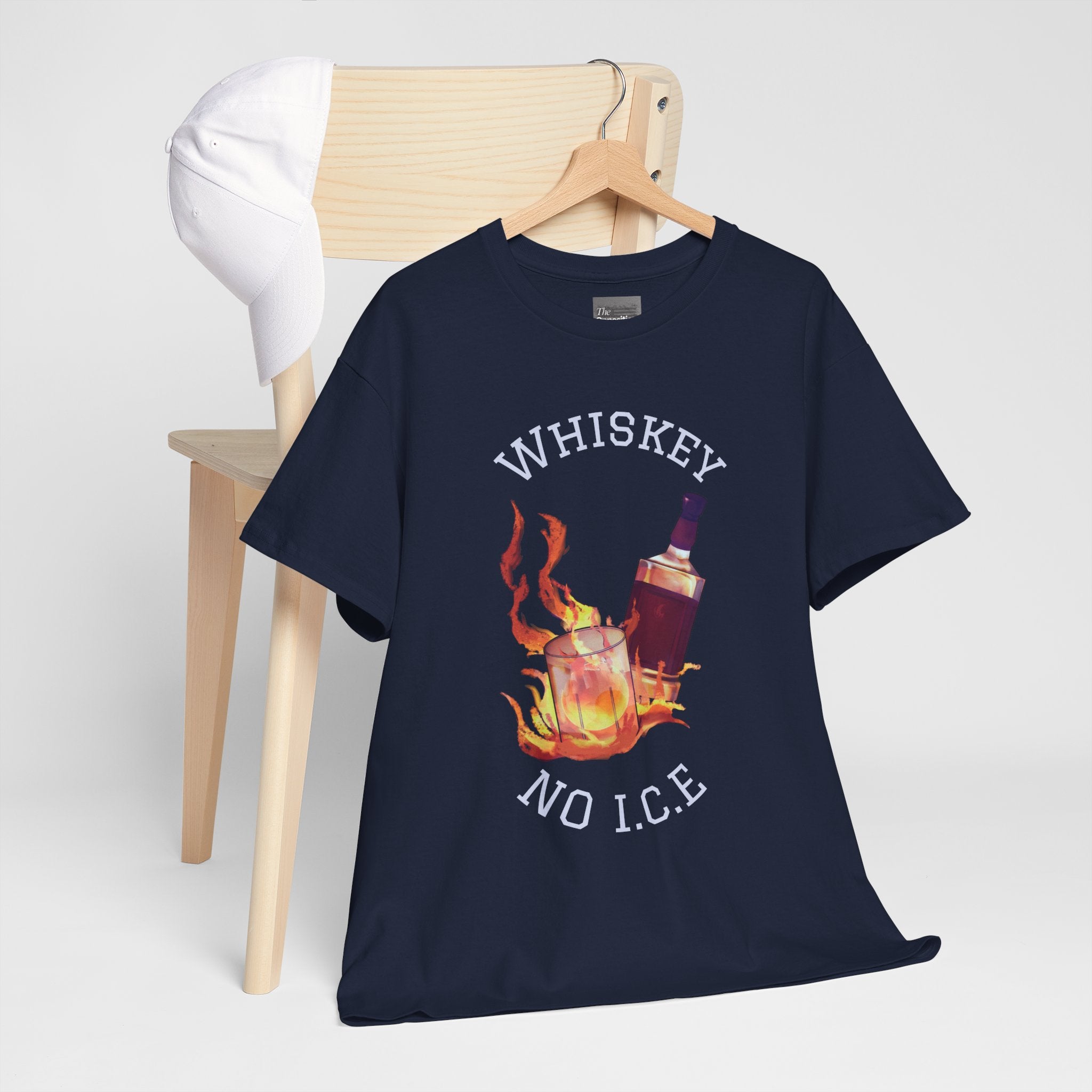 Whiskey No I.C.E, No Apologies Unisex Tee