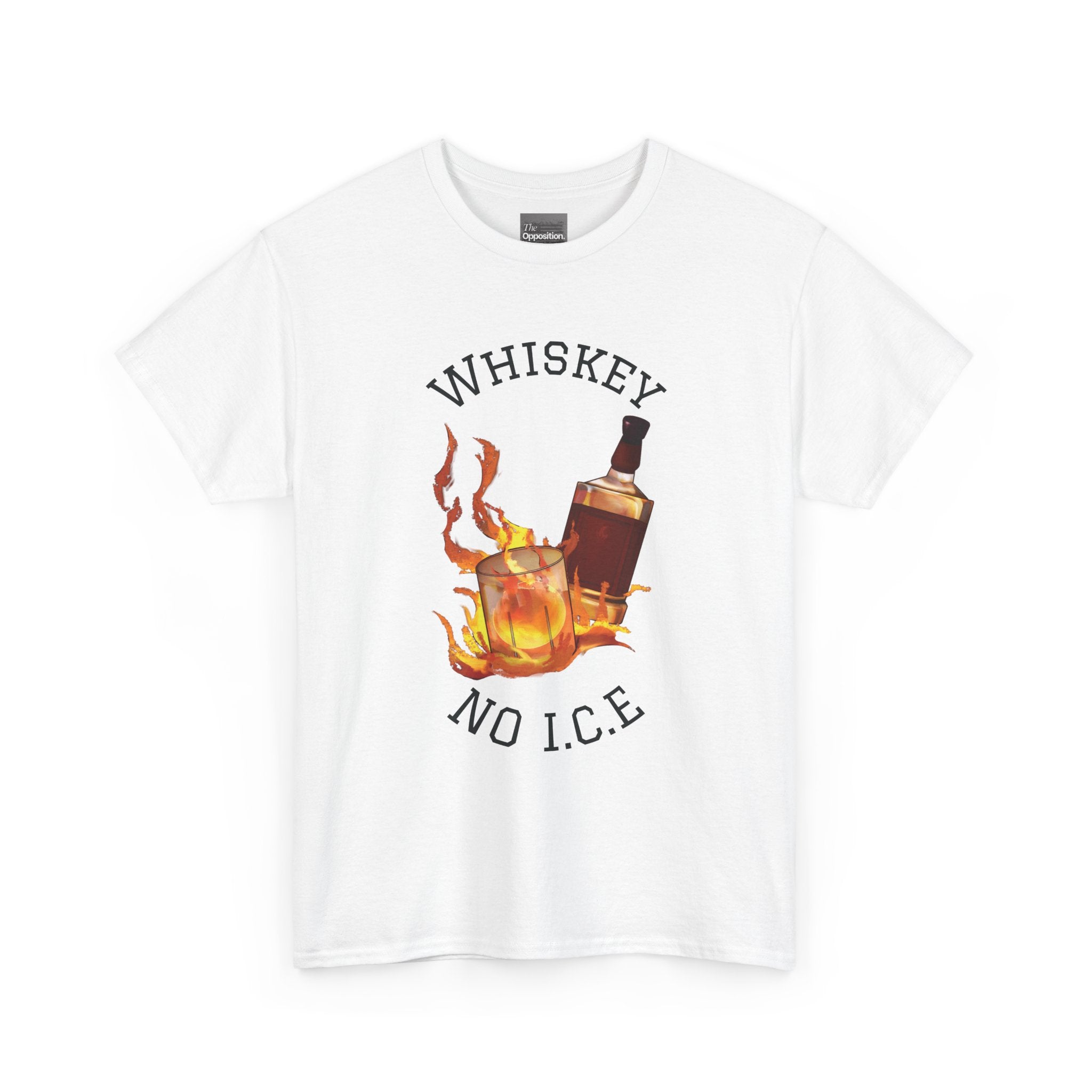 Whiskey No I.C.E, No Apologies Unisex Tee