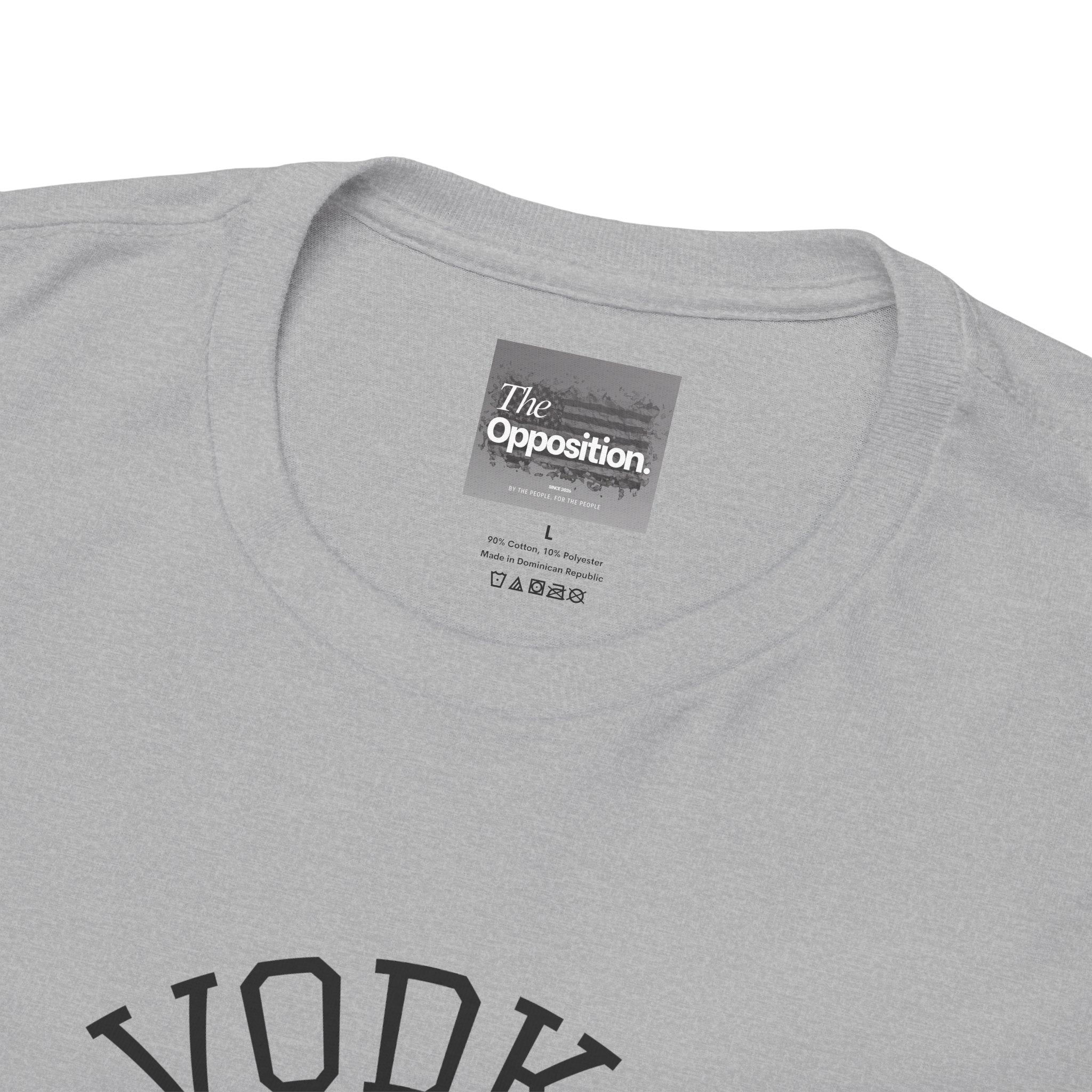 Vodka No I.C.E, No Apologies Unisex Tee