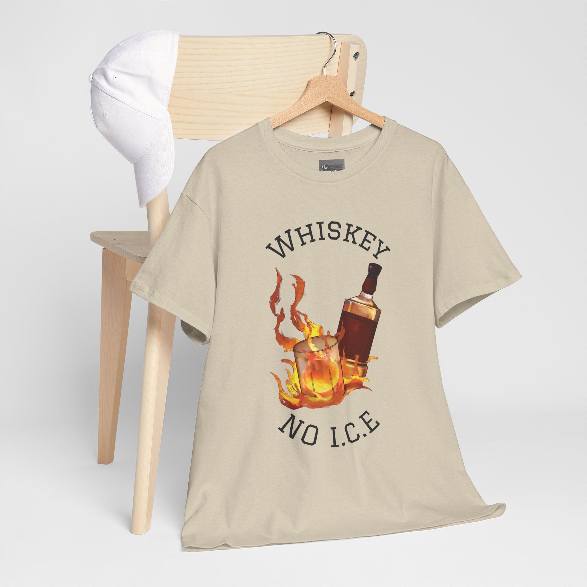 Whiskey No I.C.E, No Apologies Unisex Tee