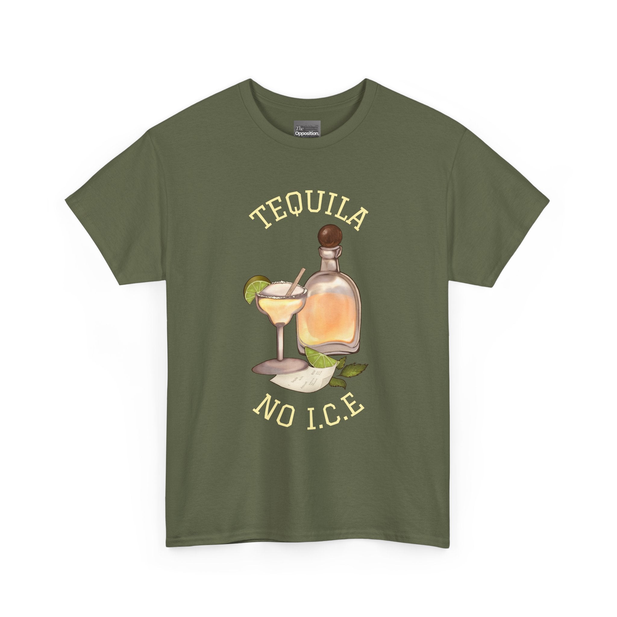 Tequila No I.C.E, No Apologies Unisex Tee