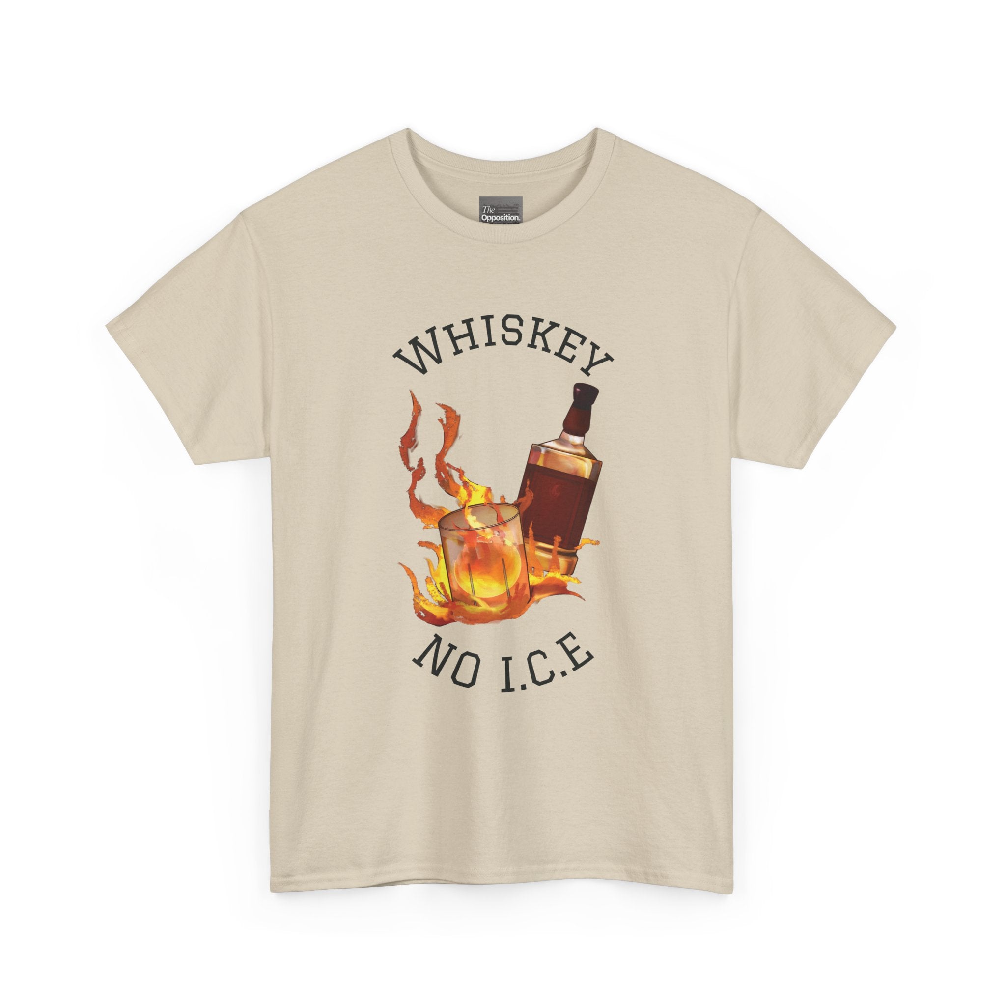 Whiskey No I.C.E, No Apologies Unisex Tee